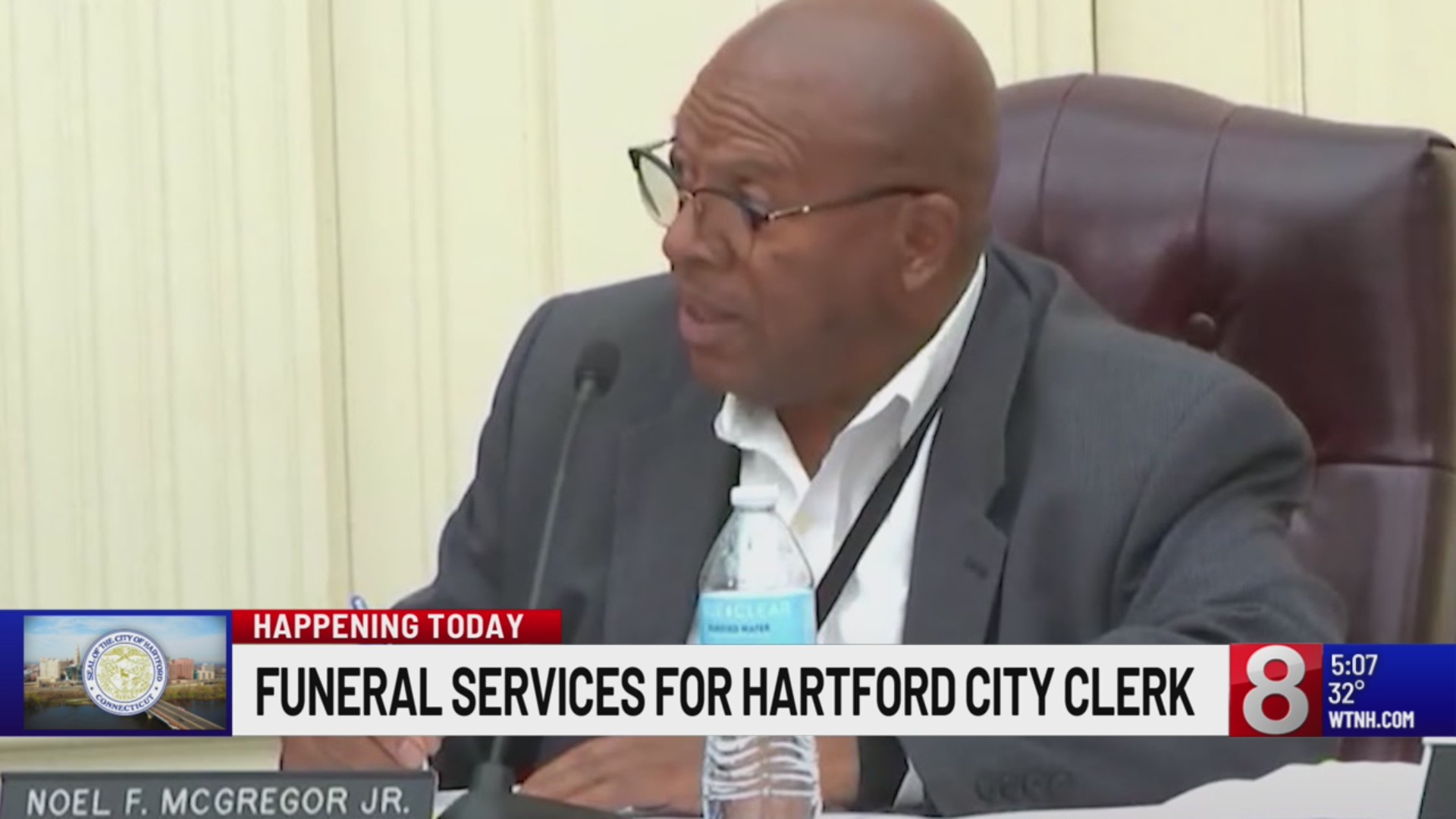 Funeral services to be held for Hartford City Clerk Noel McGregor