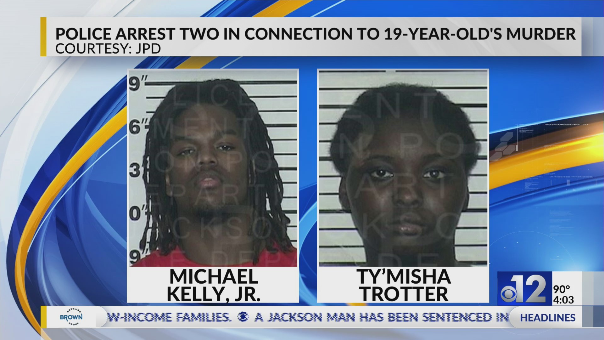 Jackson police arrest two in shooting death of 19-year-old – WJTV