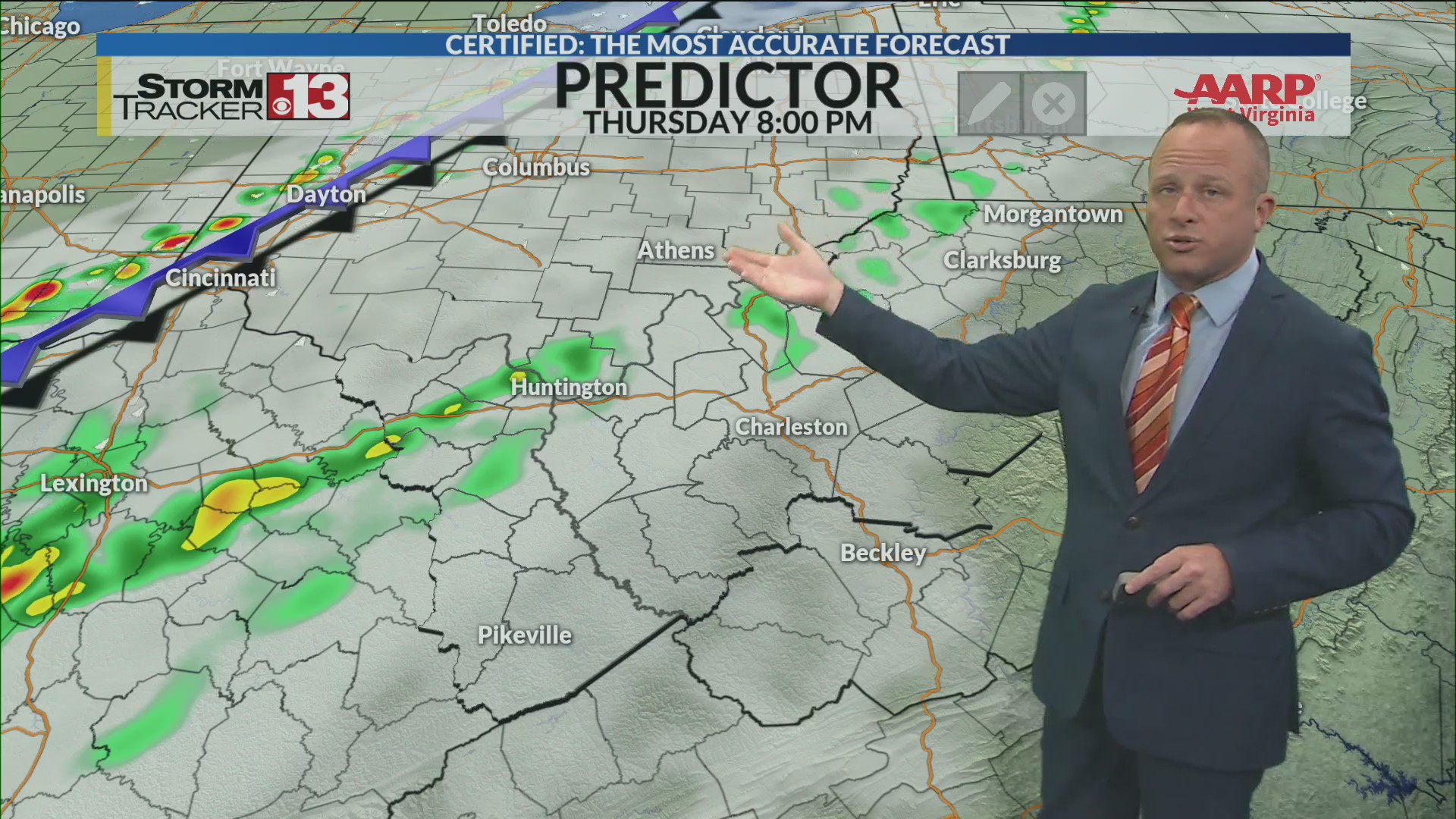 Rain tonight and cooler Friday – WOWK 13 News