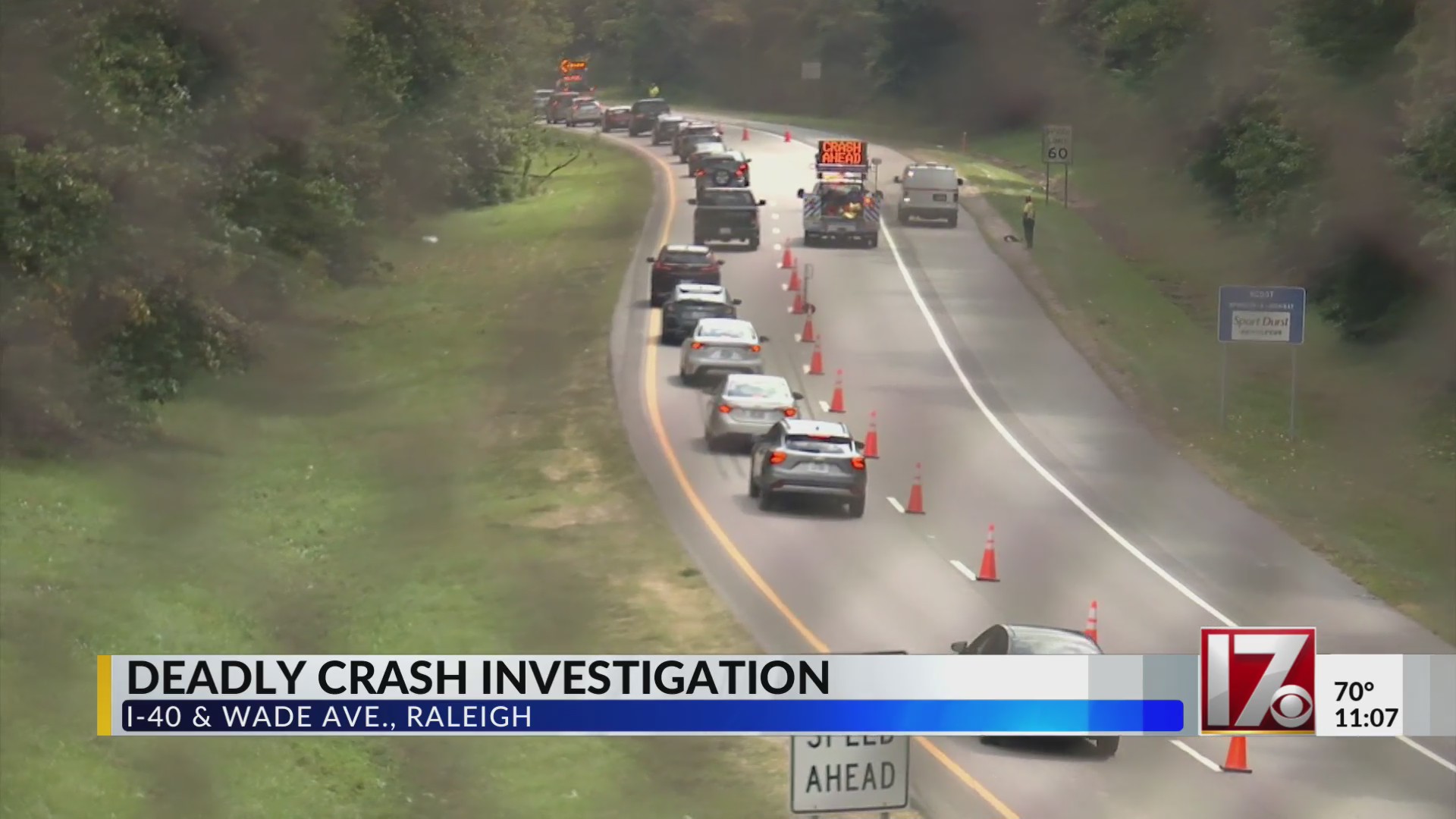 Raleigh police ID young man killed in Wade Ave. ramp fiery crash ...
