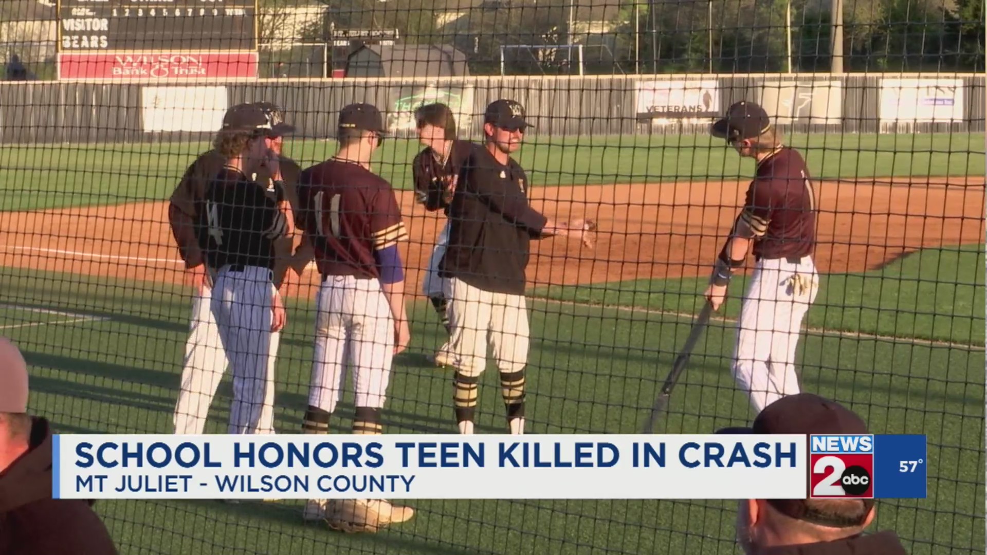 Wilson County, TN school honors teen killed in crash – WKRN News 2