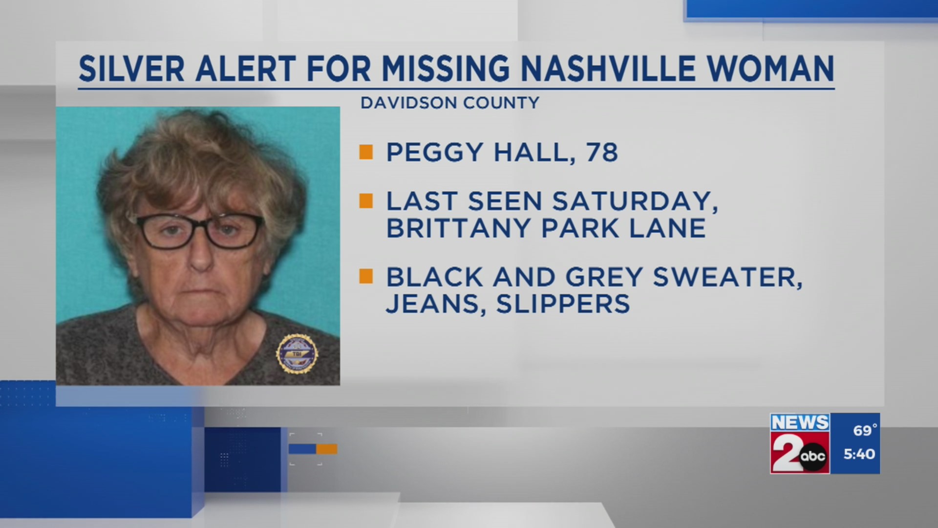 Silver Alert issued for woman missing out of Nashville – WKRN News 2