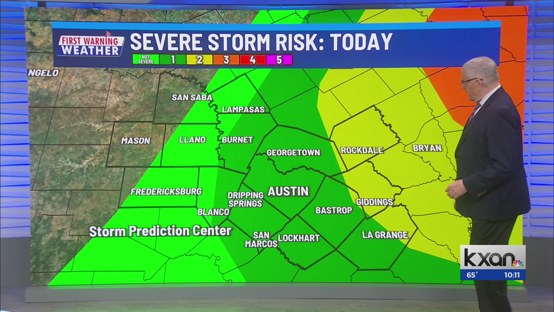 KXAN Sunday Late Morning First Warning Forecast – KXAN Austin