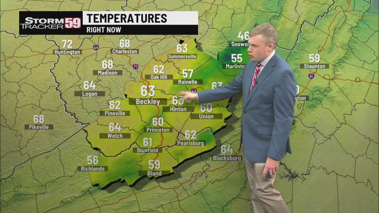 Unsettled ahead with warm pattern through end of week – WVNS