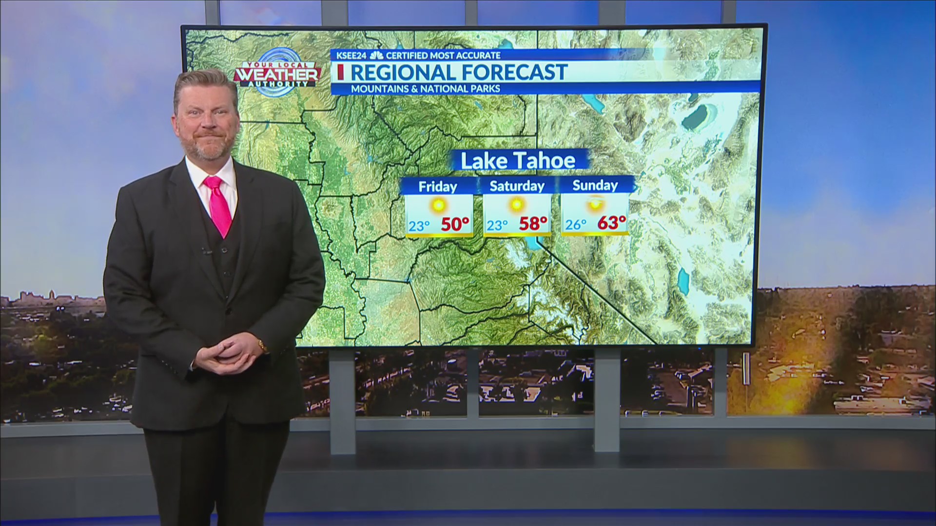 AJ’s Mountain & National Park Forecast CBS47 and KSEE24