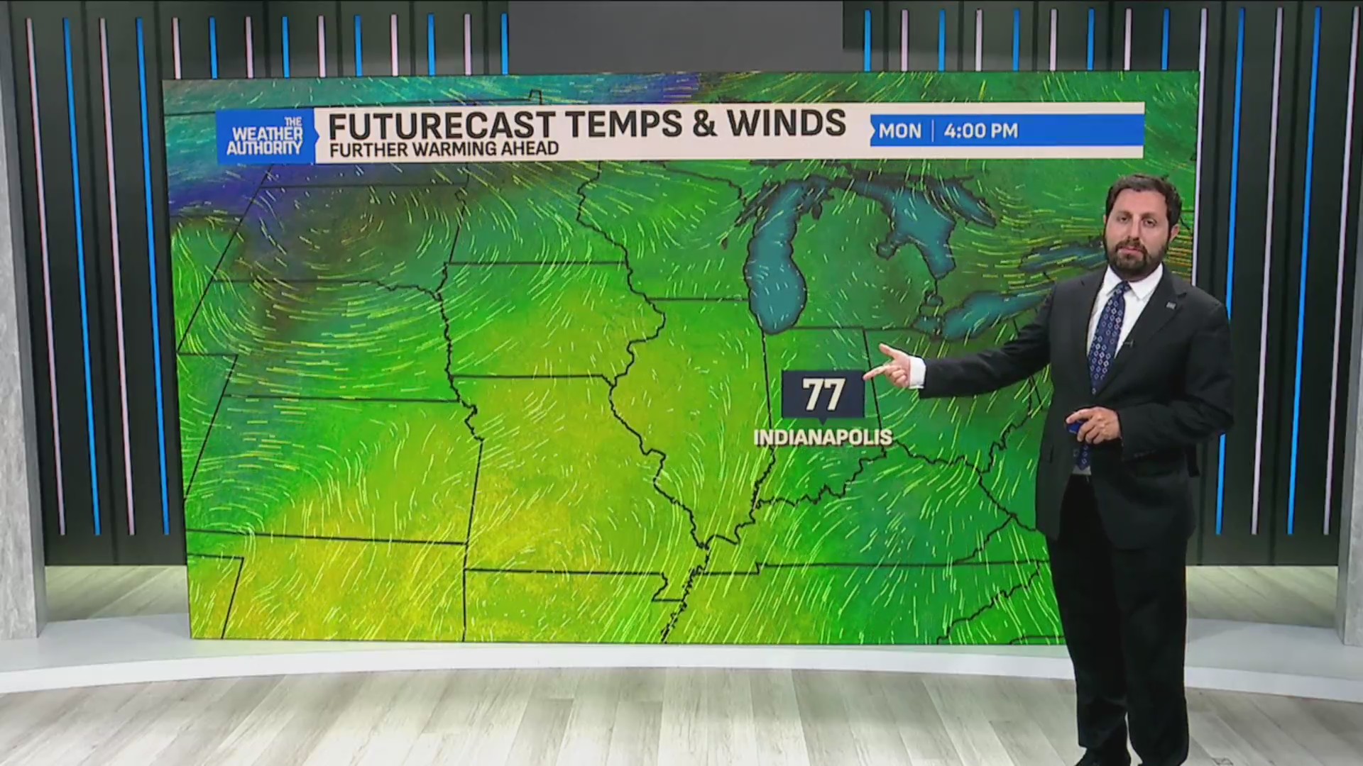 Dry and warm start to the work week – Fox 59