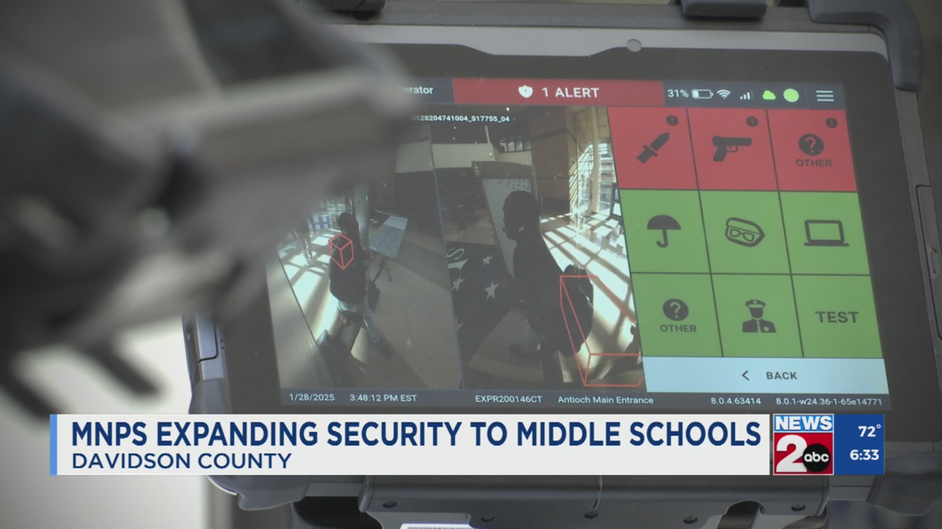 MNPS to pilot expansion of weapons detection systems in middle schools ...