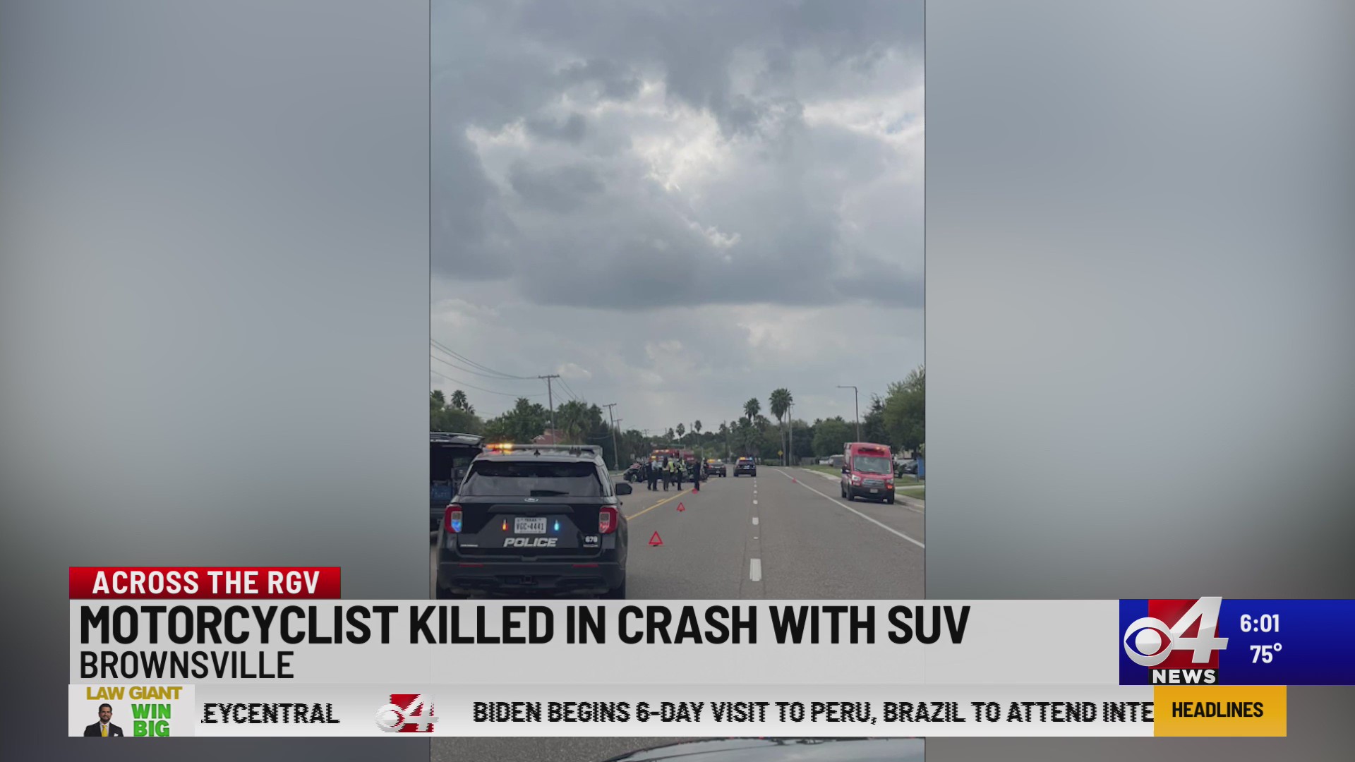 Motorcyclist killed in Brownsville crash identified – KVEO-TV