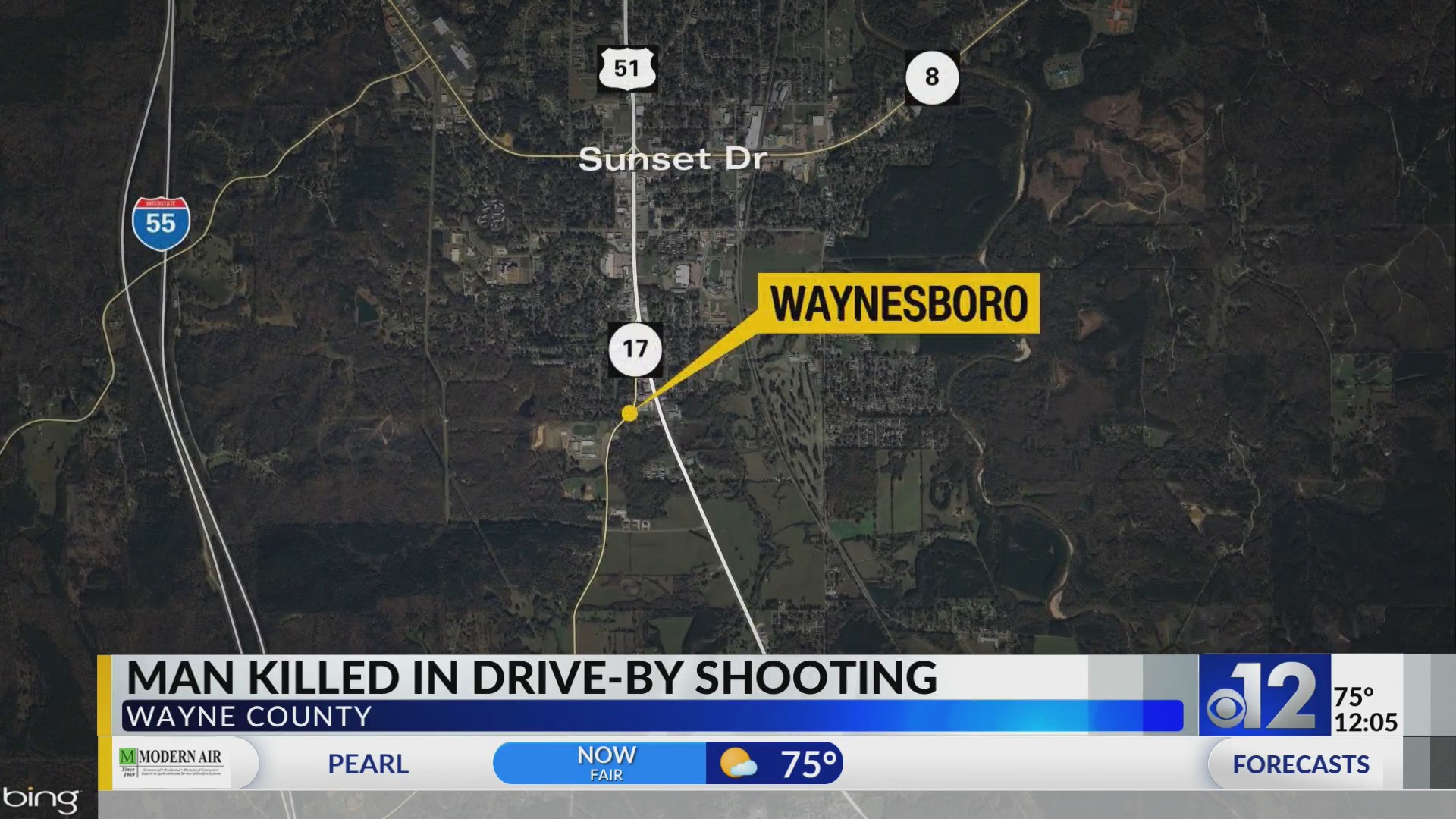 Man killed in Wayne County drive-by shooting – WJTV