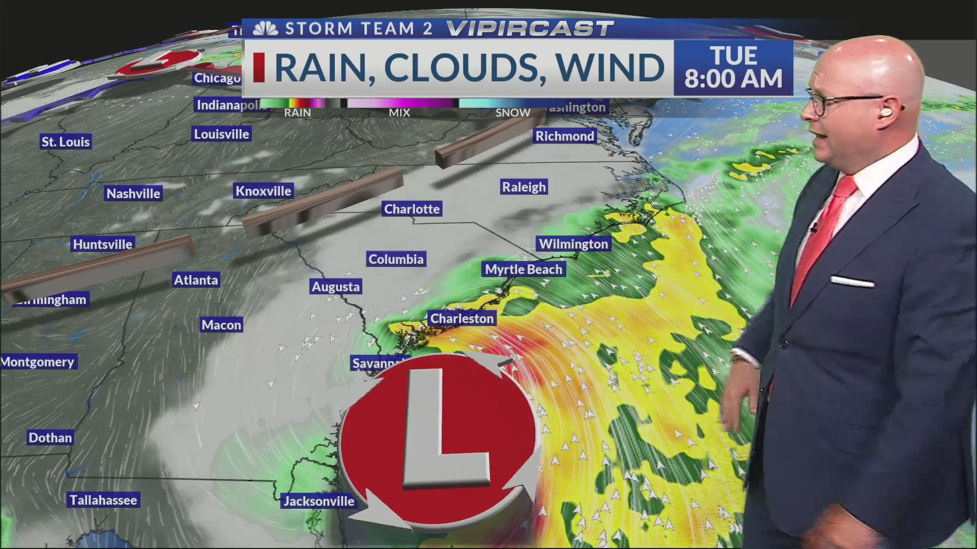 Tropical system could bring heavy rain to the Lowcountry early next ...