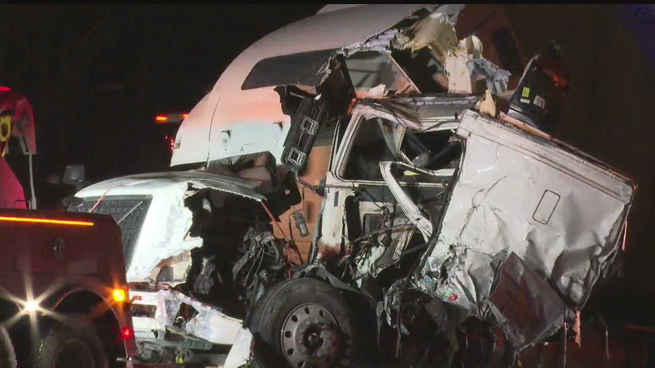 Part of I-80 back open after two semi-trucks crash – WKBN.com