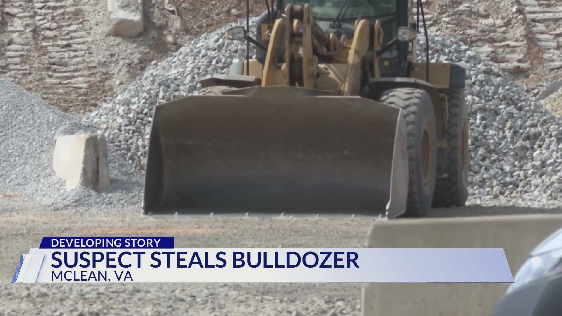 Michigan man accused of stealing bulldozer from Fairfax County ...