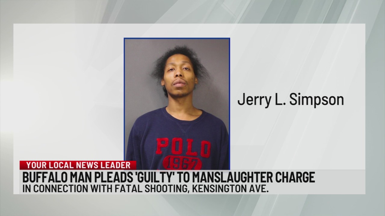 Buffalo man pleads guilty to manslaughter in connection with fatal ...