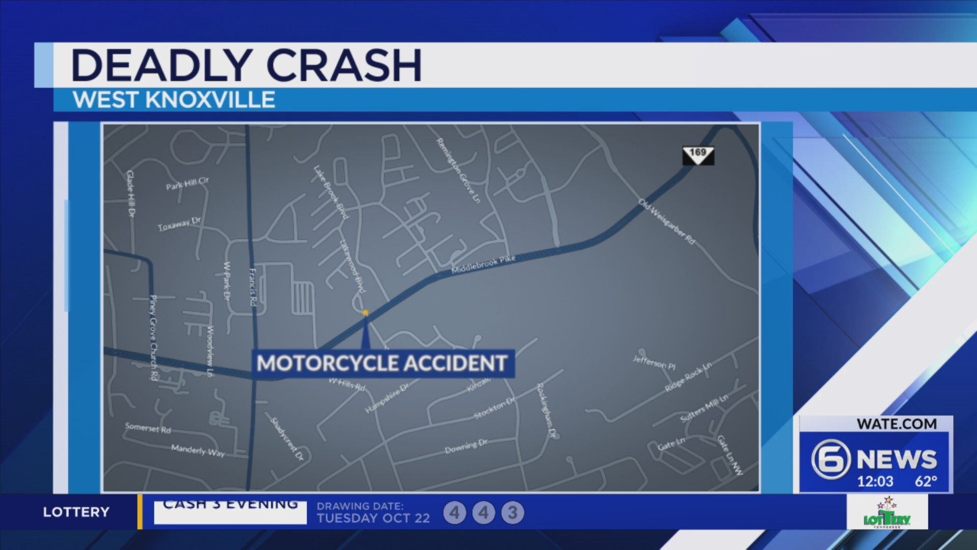 Deadly crash on Middlebrook Pike – WATE 6 On Your Side