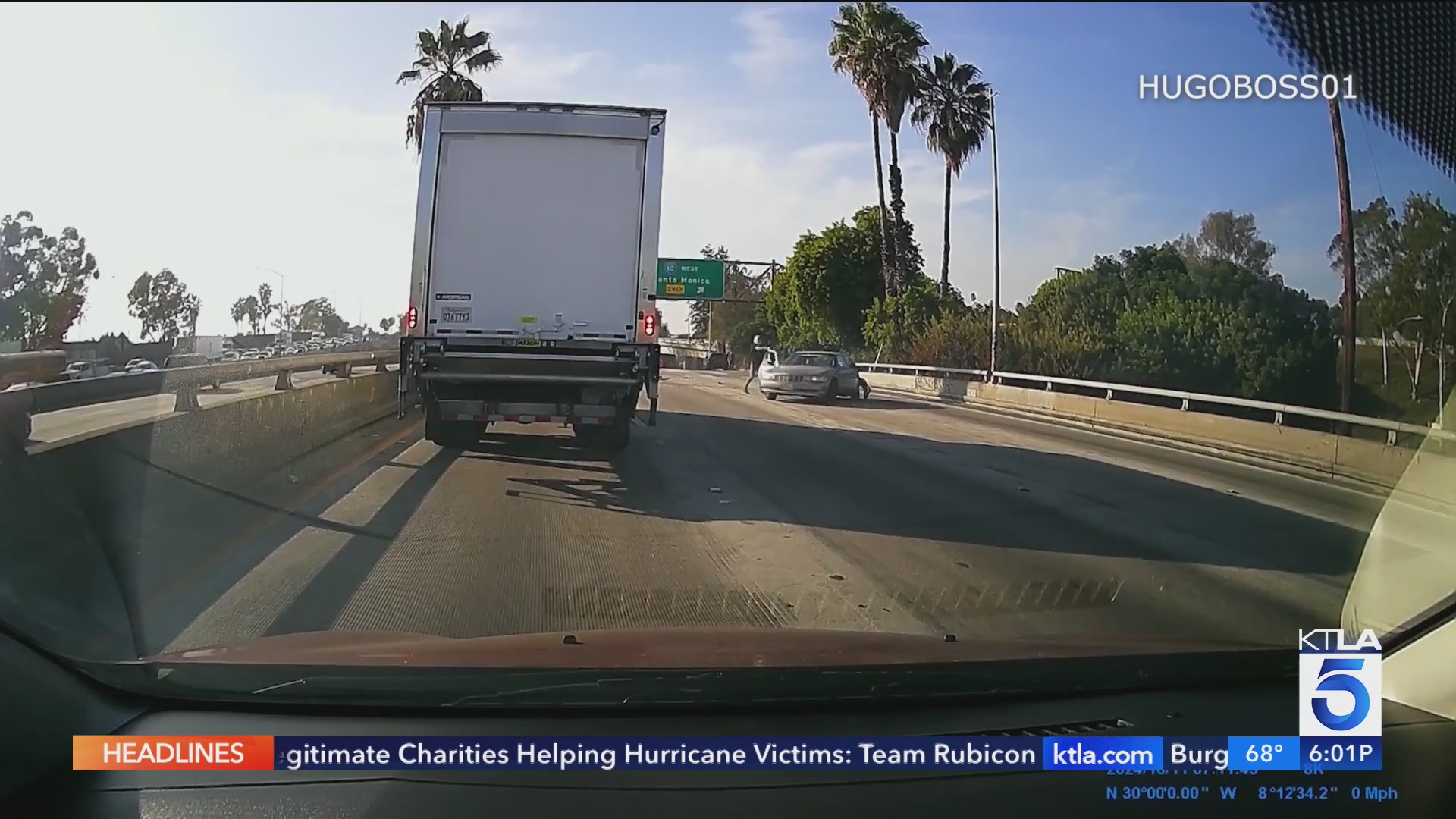 Video shows road rage suspect fatally shooting man on 5 Freeway in L.A ...