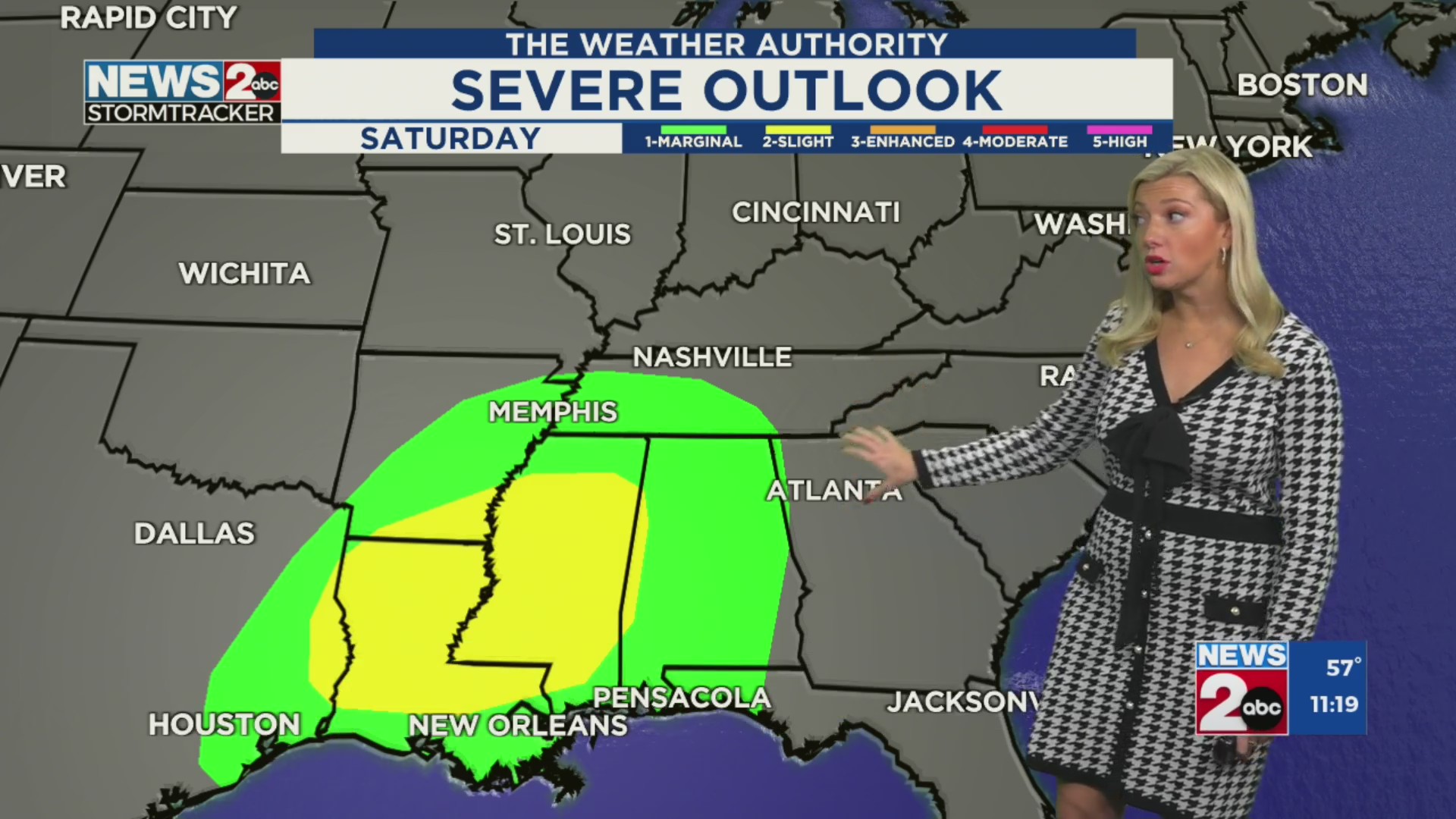 Severe Weather possible Saturday – WKRN News 2
