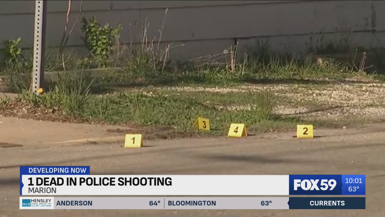 Indiana State Police: Suspect dead after police shooting in Marion ...
