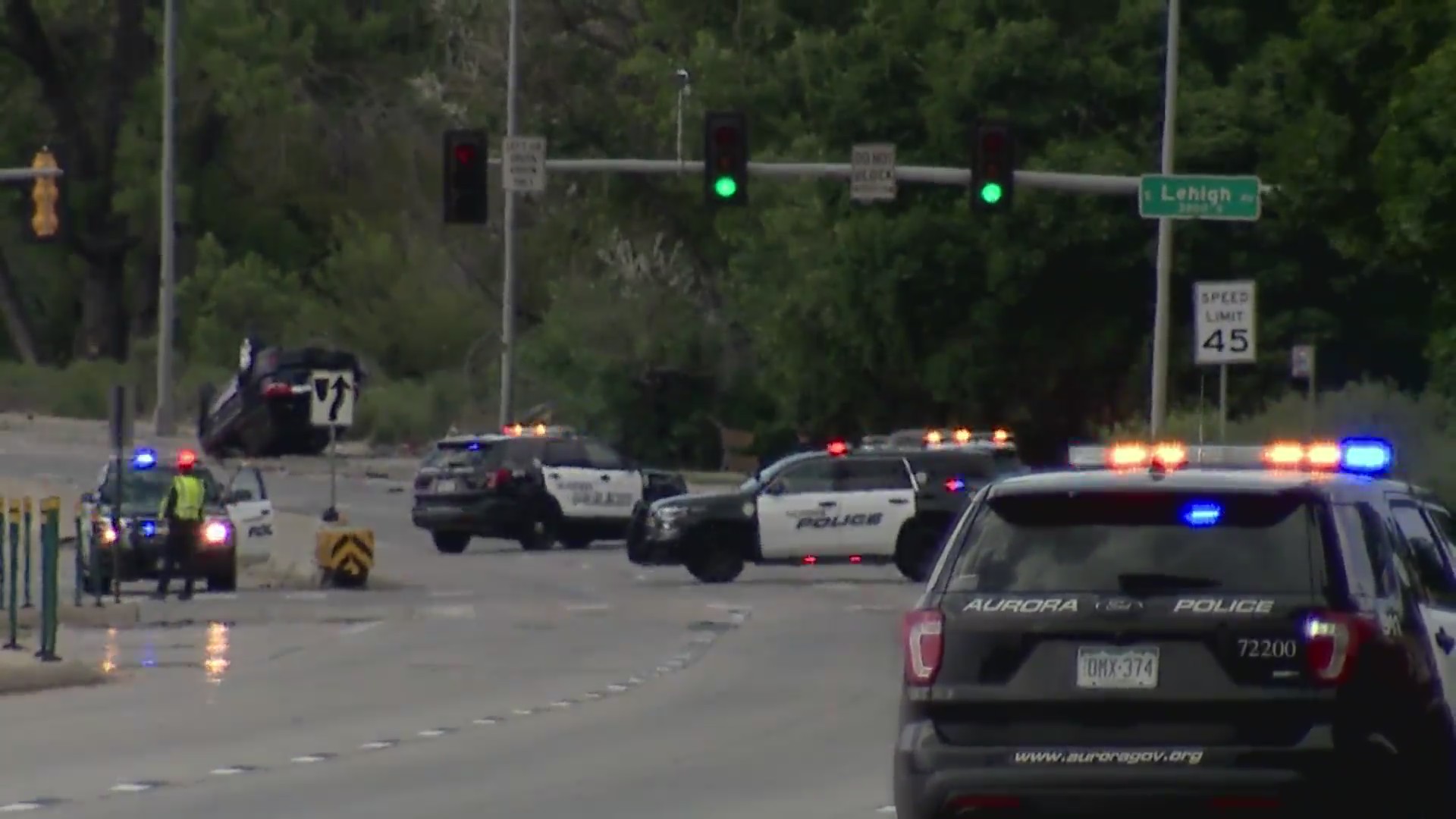 Police: 11 taken to hospital after multi-vehicle crash on Parker Road ...