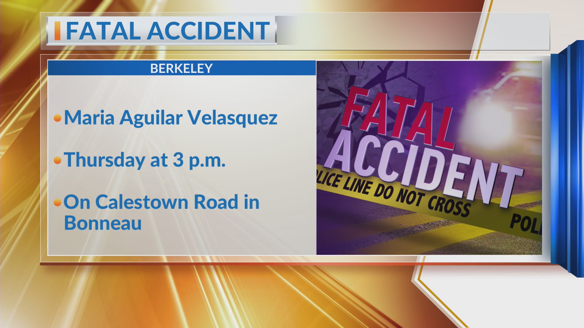 Coroner IDs passenger killed in crash in Bonneau – WCBD News 2