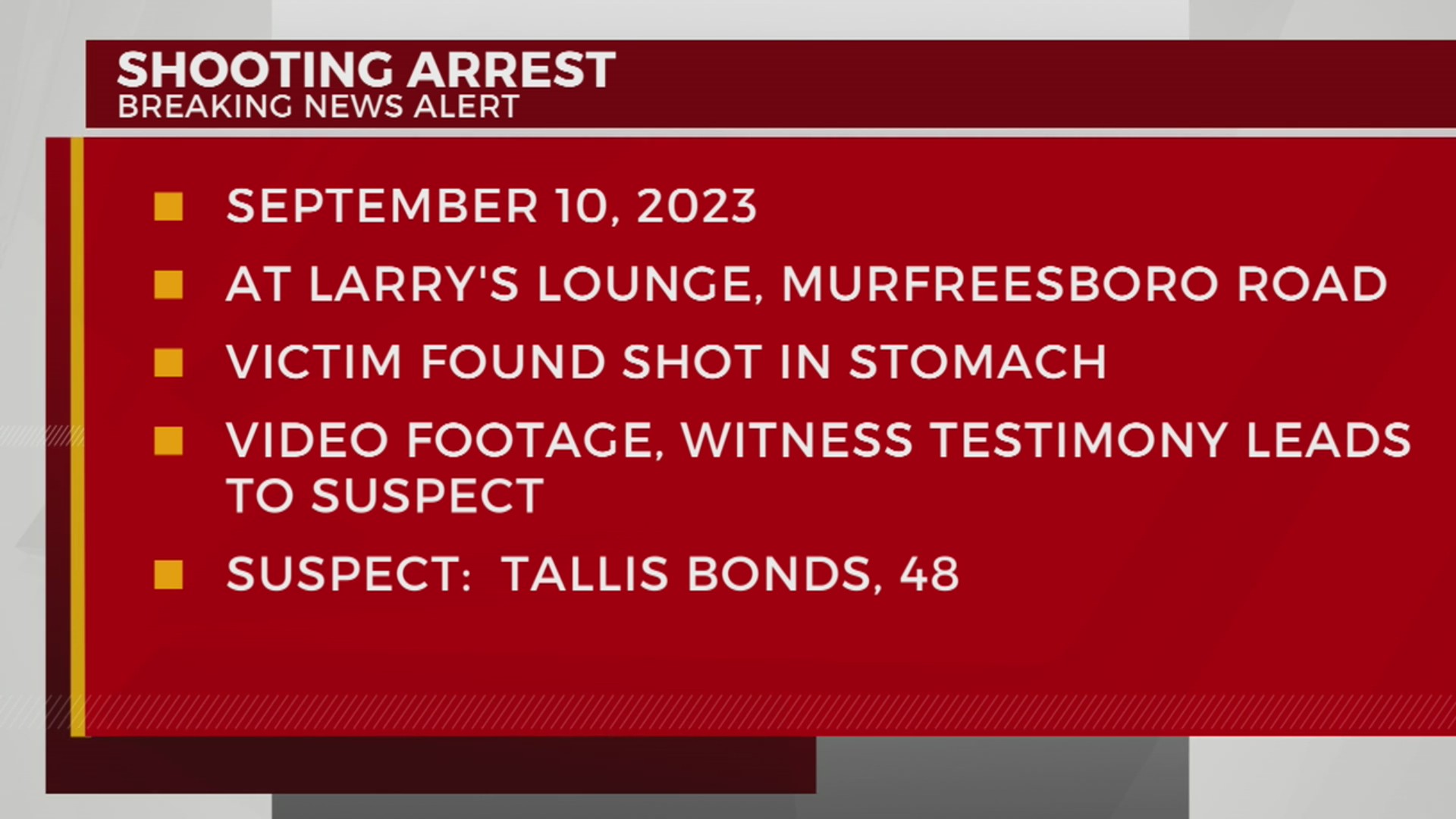 Man charged for 2023 shooting on Murfreesboro Pike – WKRN News 2