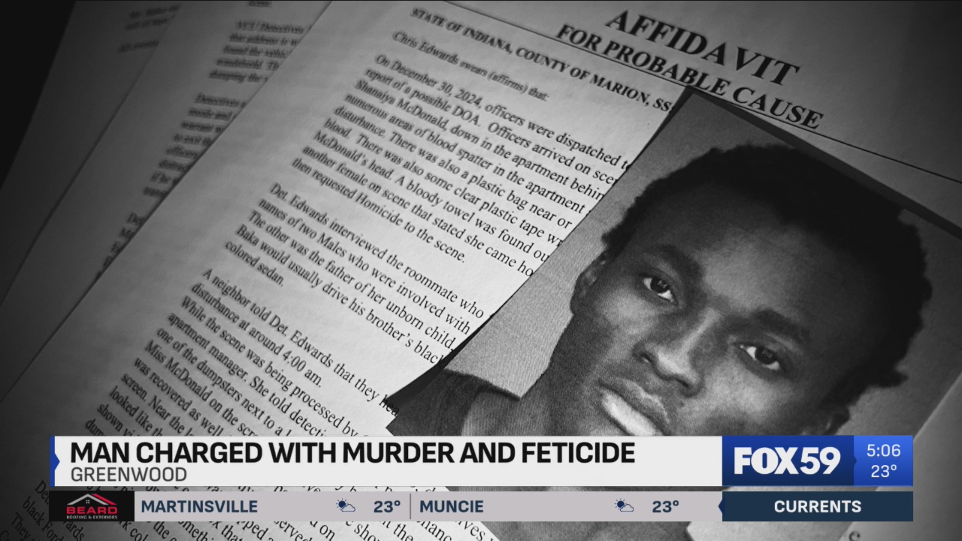 Greenwood man charged with murder and feticide following death of ...
