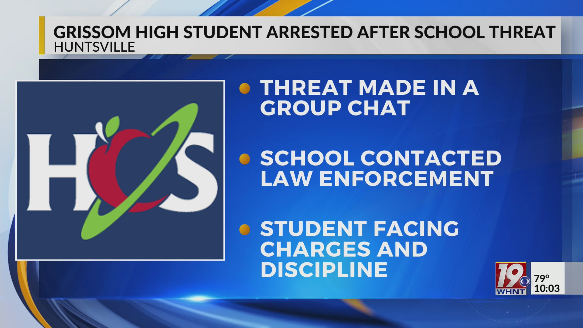 Grissom High School Student Arrested for Threat Against School | Sept ...