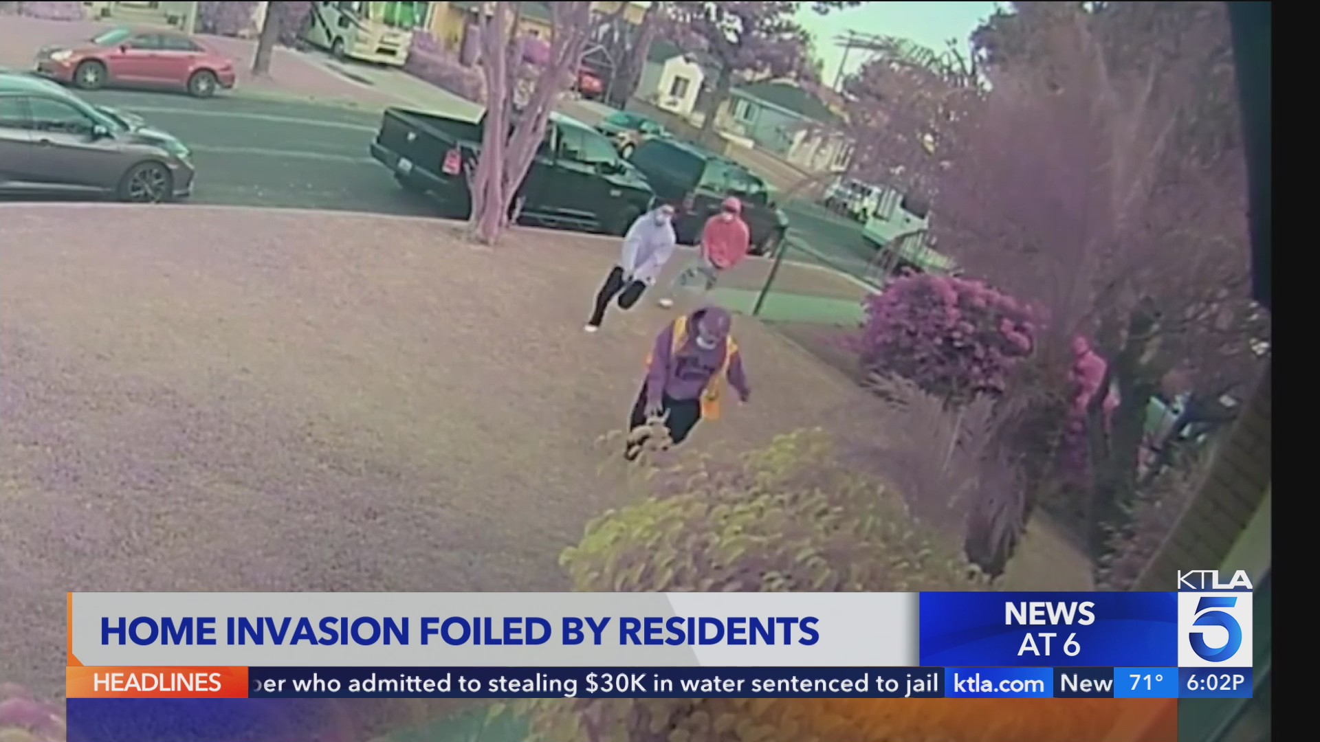 Attempted home invasion scheme caught on camera in Whittier – KTLA