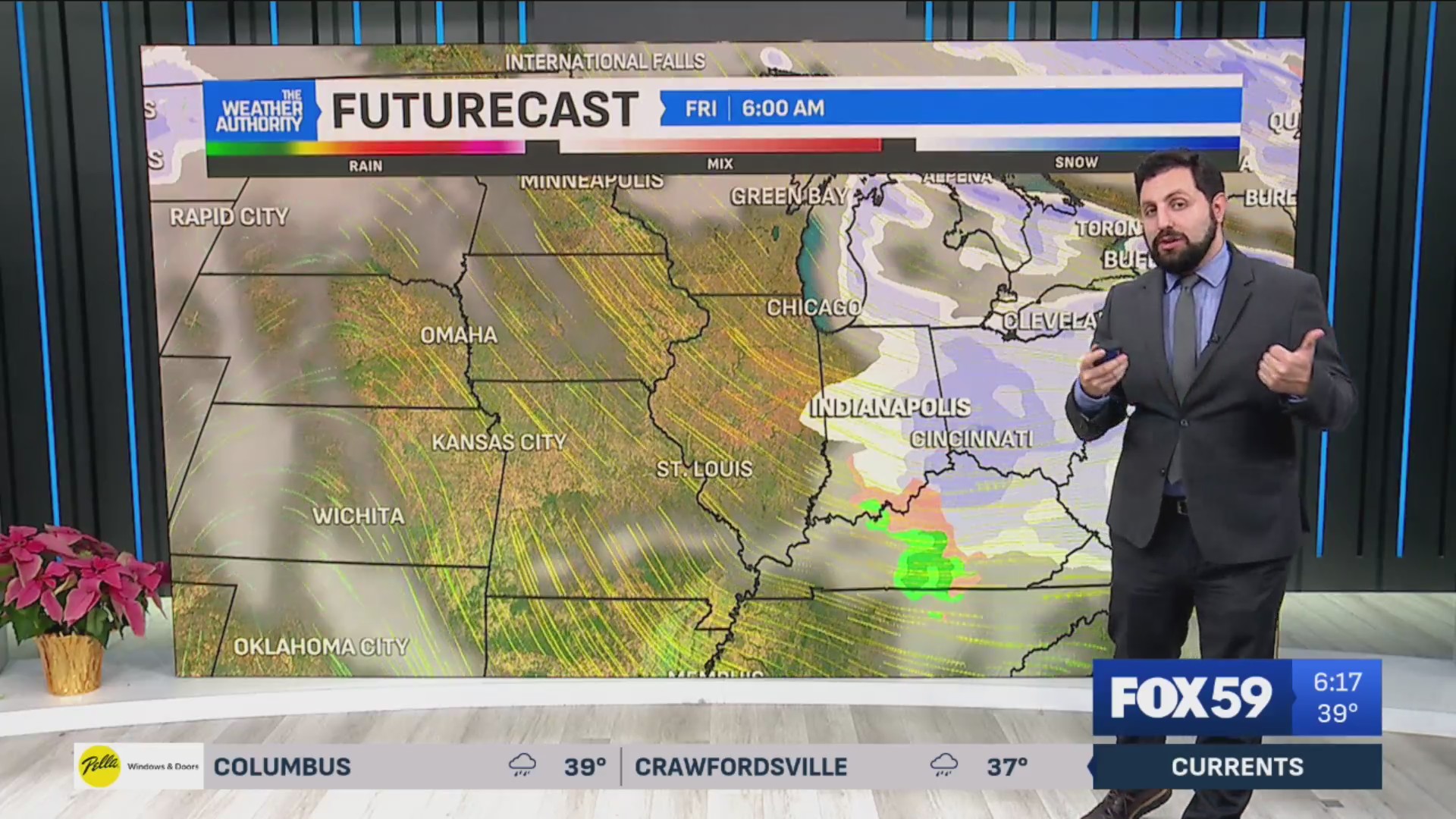 Ending the year on a wet note; Cold temps to ring in the new year – Fox 59