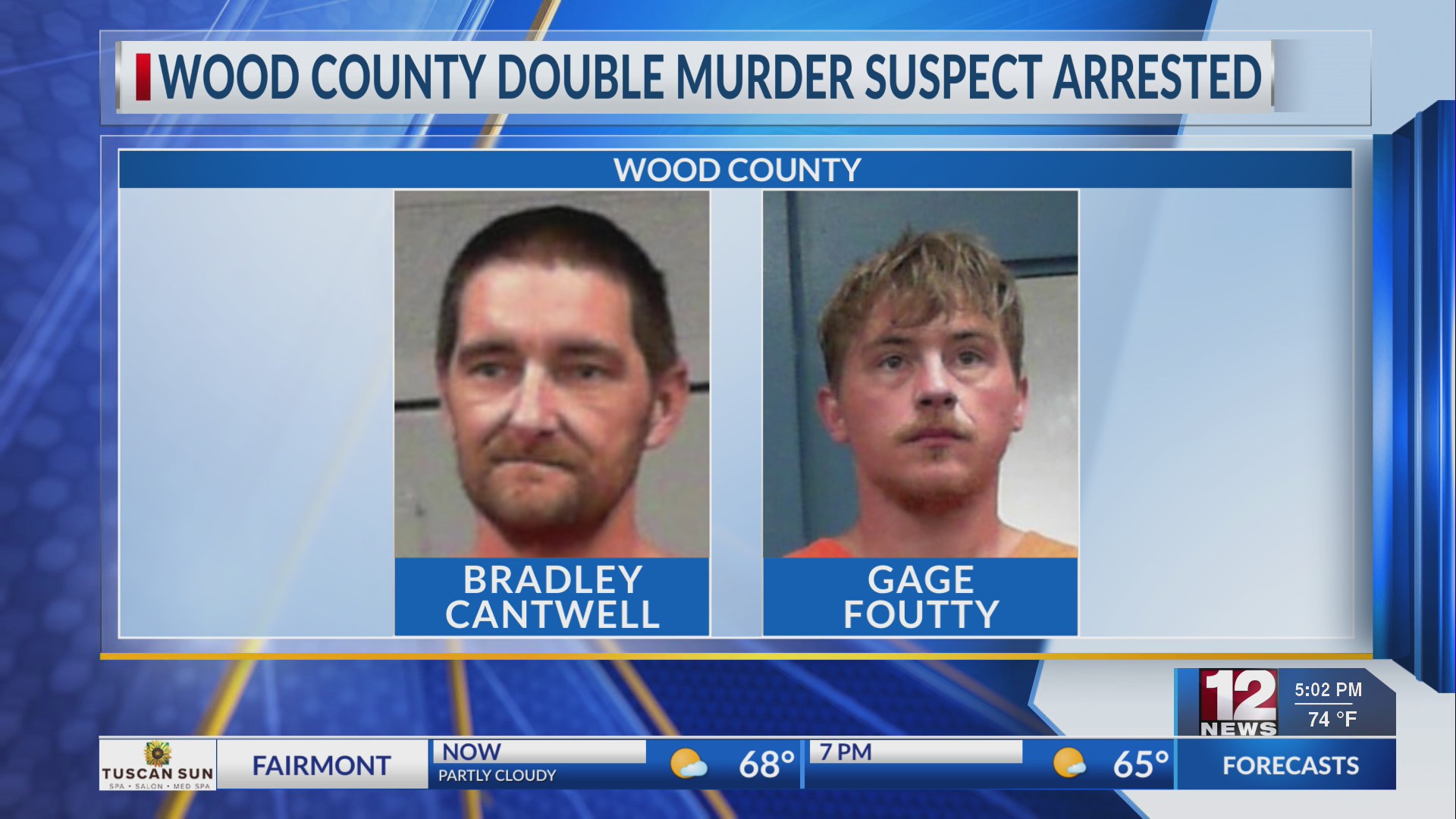 Wood County double murder suspect arrested – WBOY.com