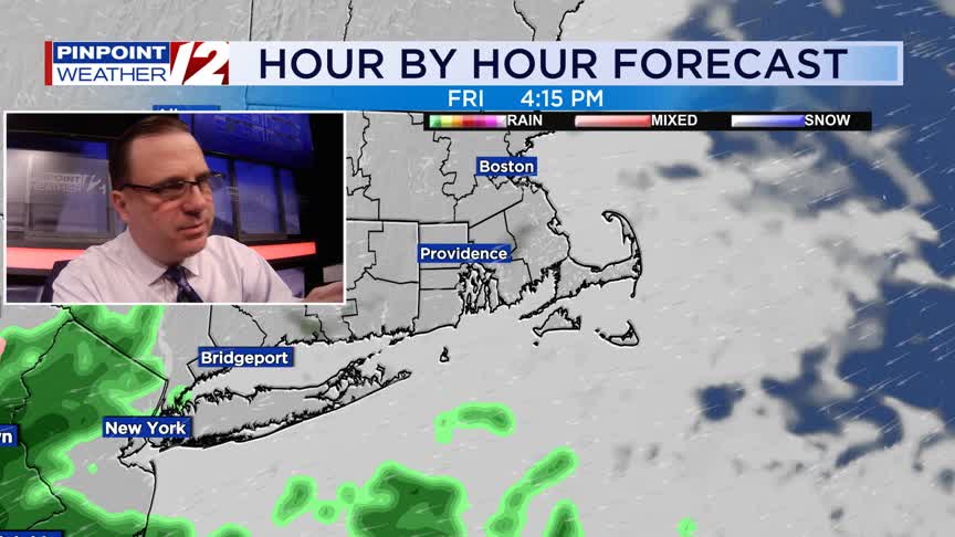 WPRI 12 Weather Now 4/11/25: Early rain and snow today, then mainly dry ...