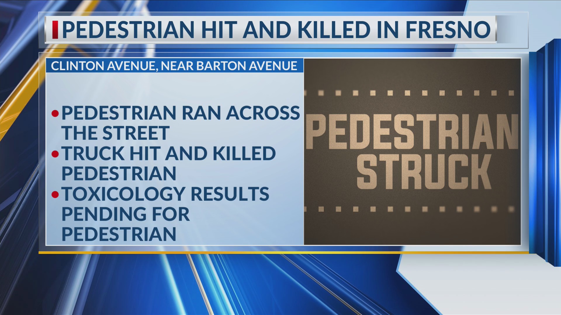 Man dies after running across the street in Fresno – CBS47 and KSEE24 ...