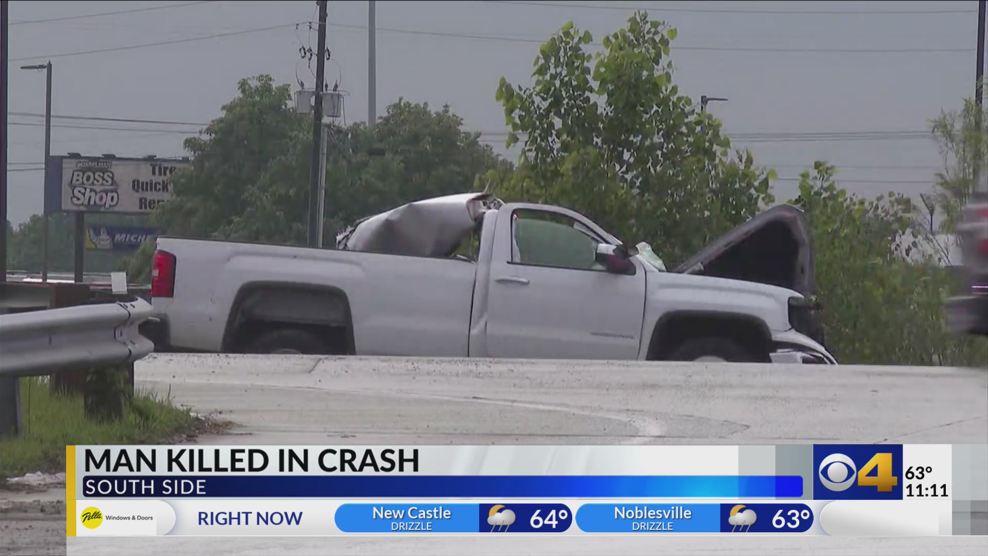 Man killed in crash on Indy’s south side – Fox 59