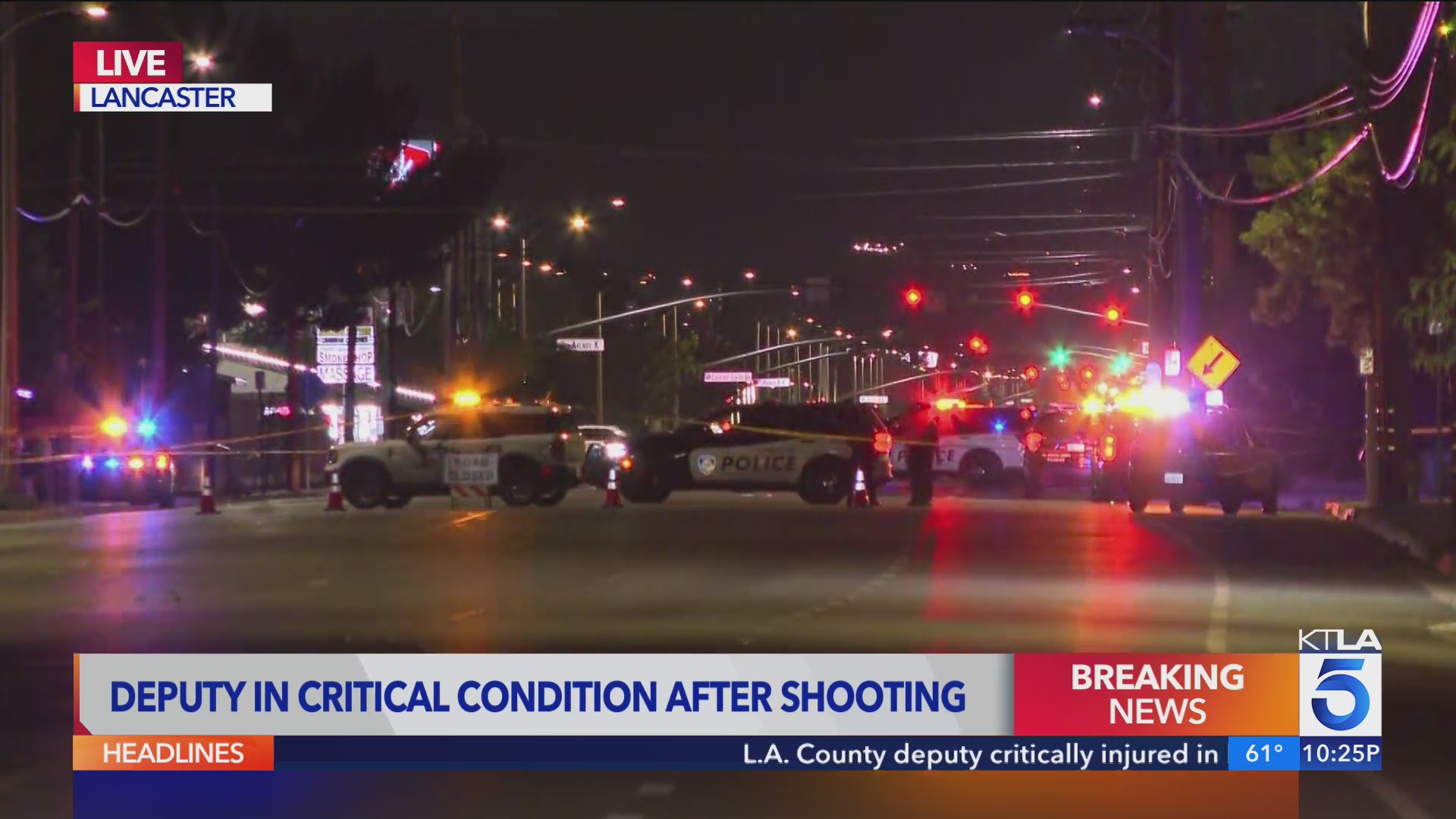 Deputy in critical condition after shooting – KTLA