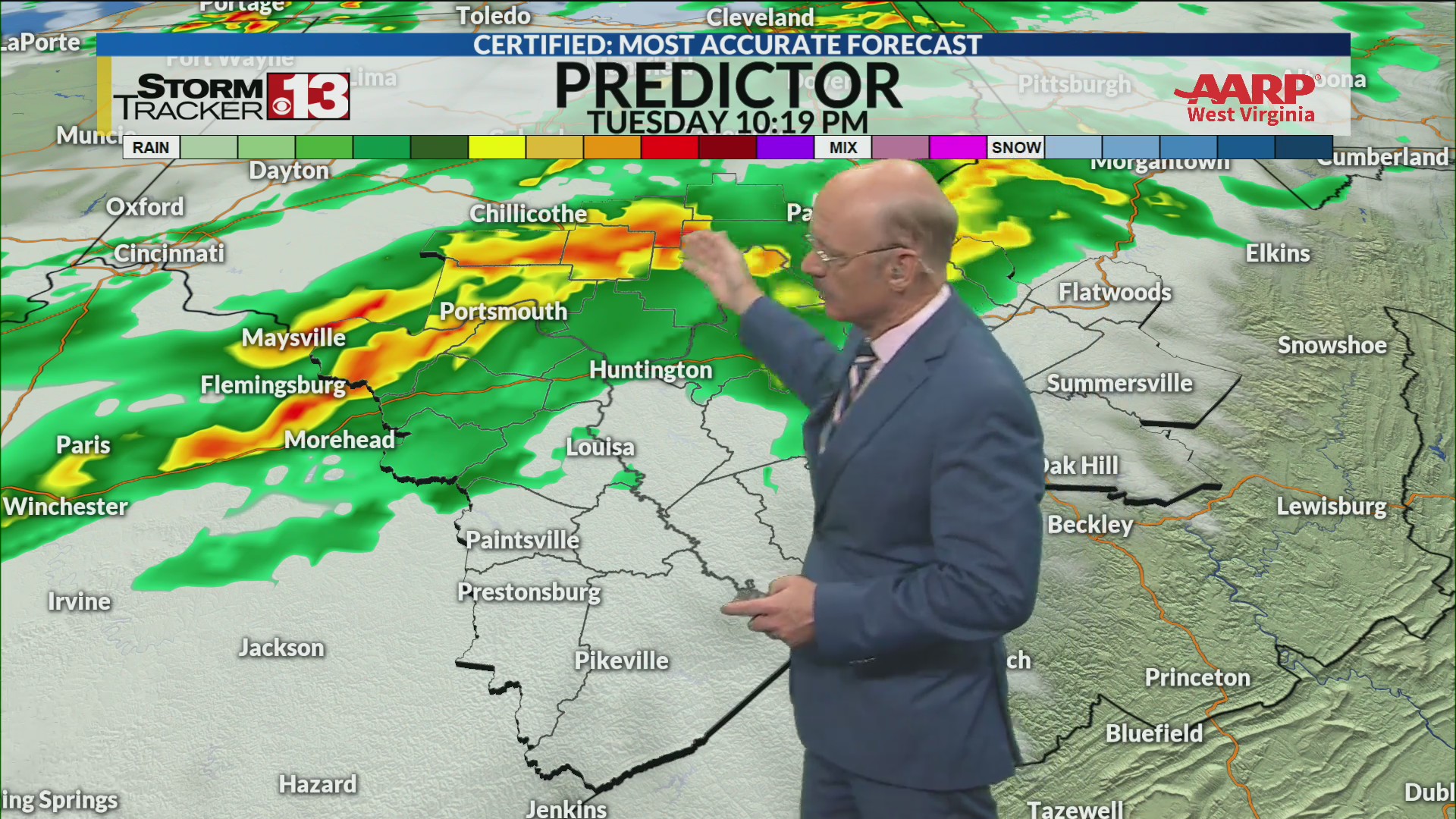 Brief rain and then hot by the weekend – WOWK 13 News