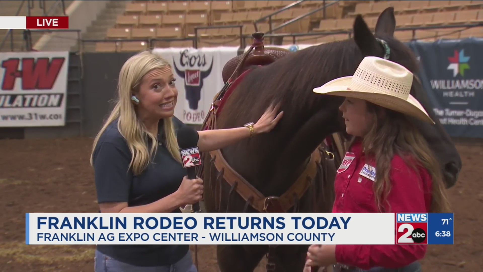 Franklin Rodeo continues through the weekend – WKRN News 2
