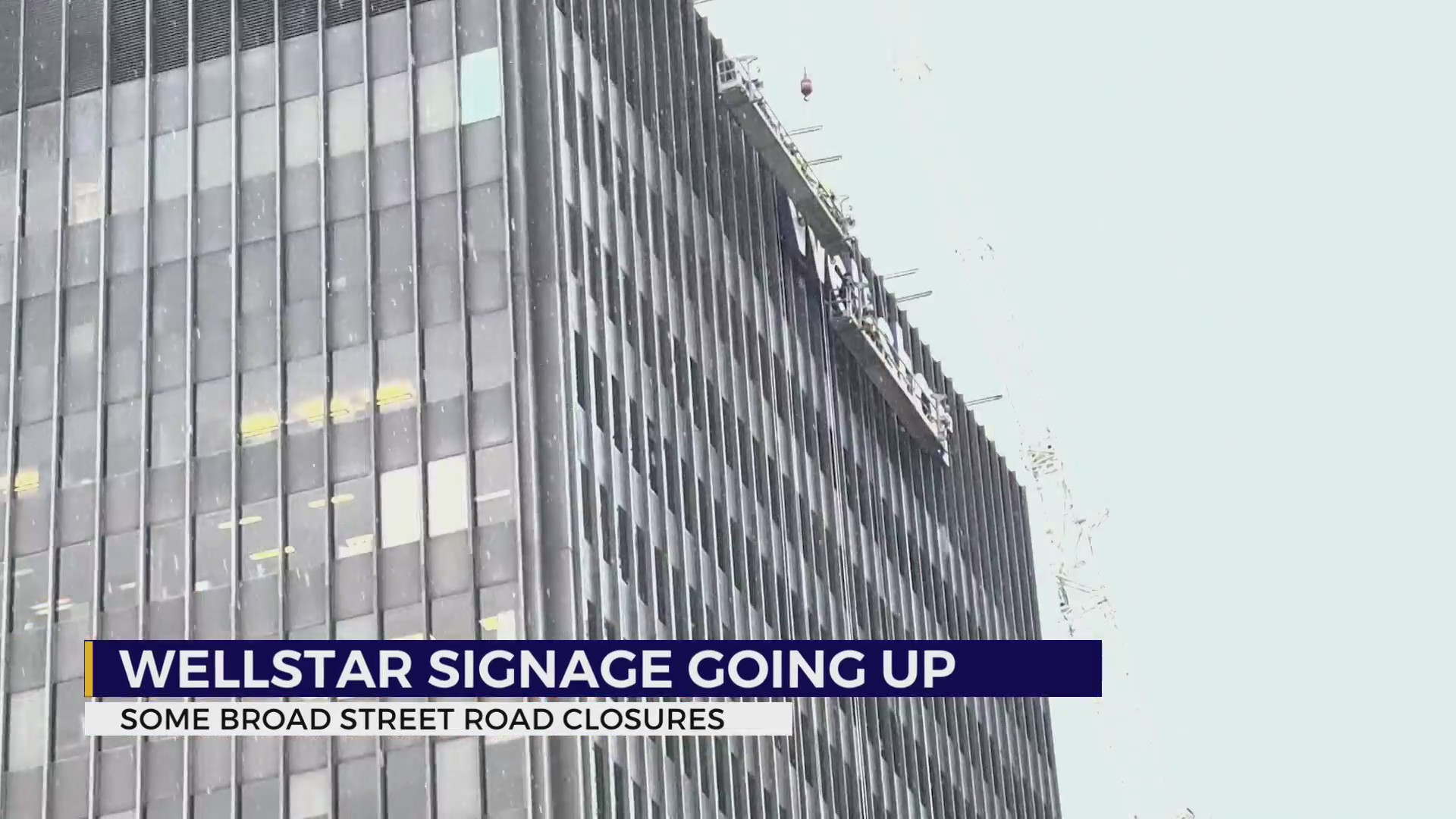Wellstar signage going up in Downtown Augusta – WJBF