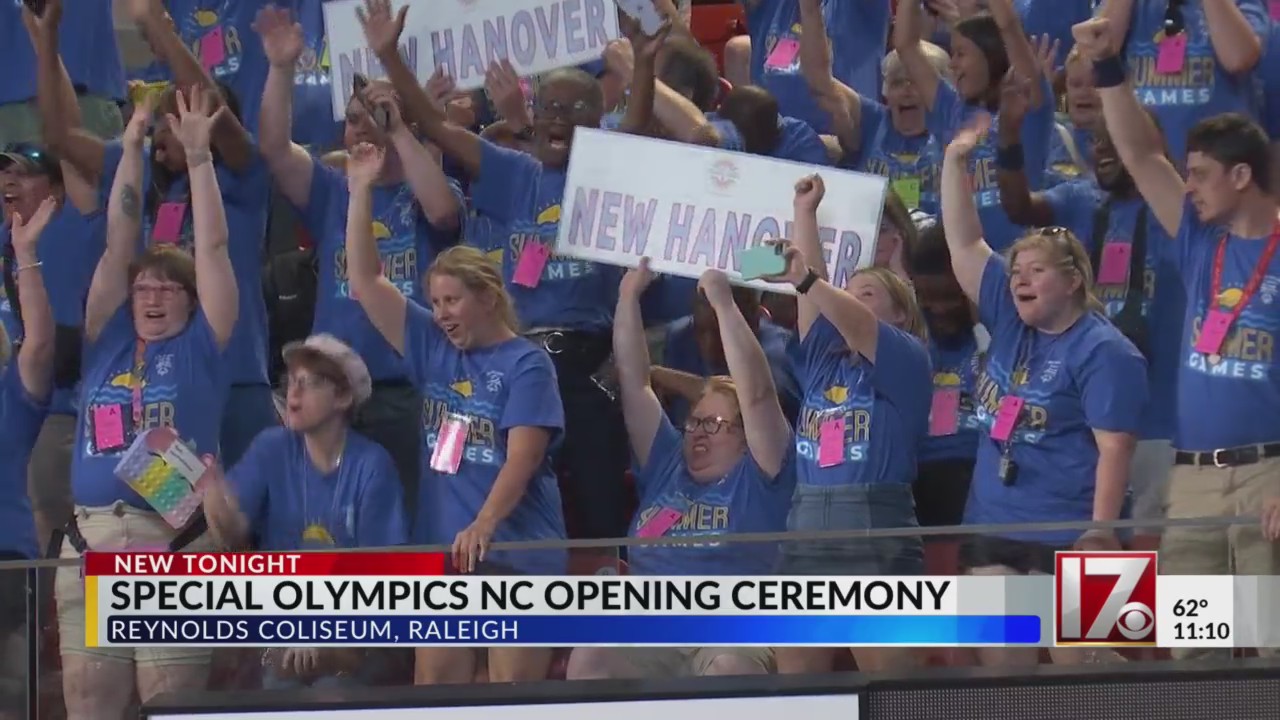 NC’s Special Olympics summer games kick off with opening ceremony in ...