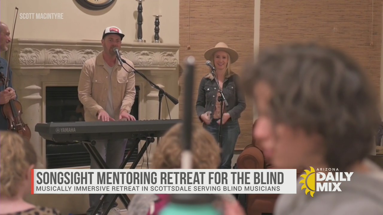 Retreat empowers blind musicians from around the Valley – CW7 Arizona