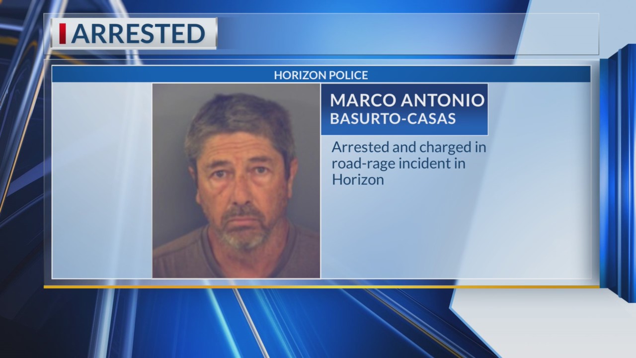 Man arrested in alleged road-rage incident in Horizon – KTSM 9 News