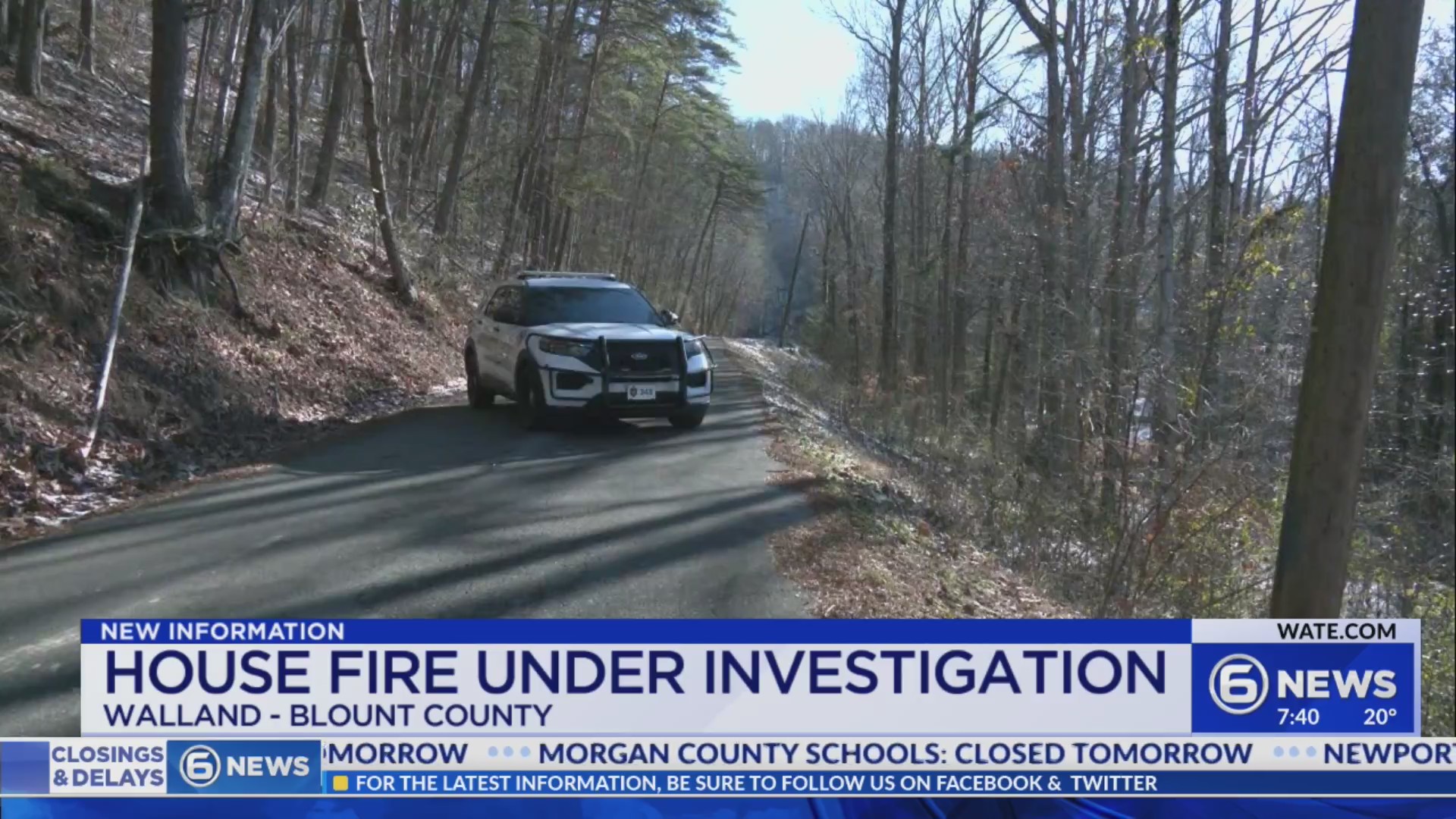 House fire under investigation in Blount County WATE 6 On Your Side