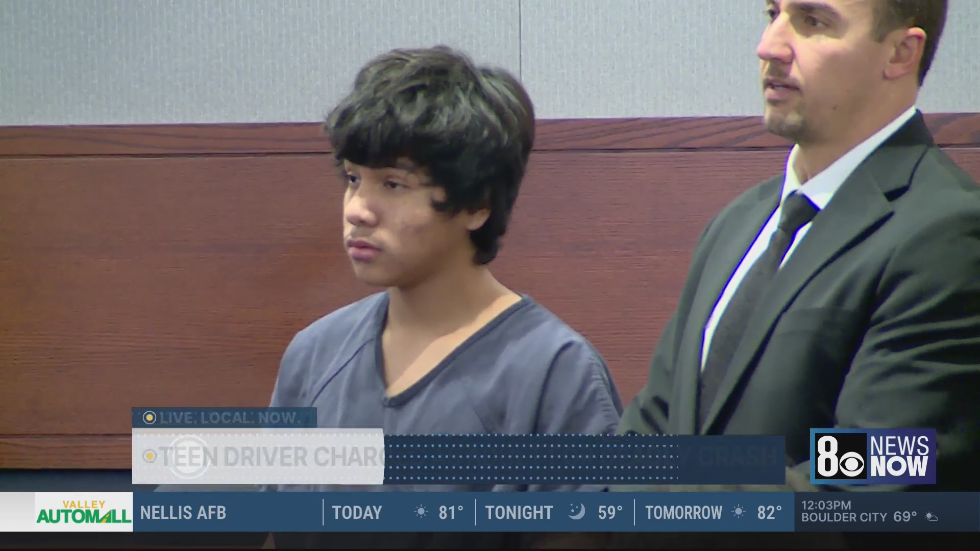 Las Vegas teen driver charged as adult for wrong-way, DUI crash that ...