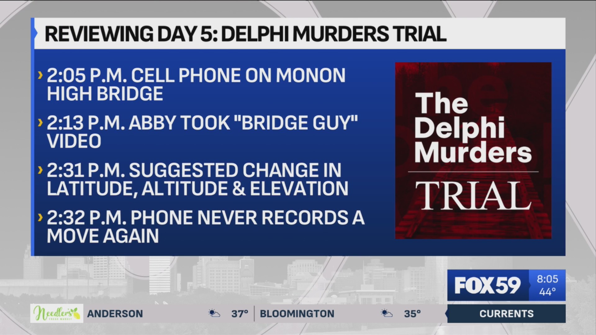 Recapping major developments on day five of testimony in the Delphi ...