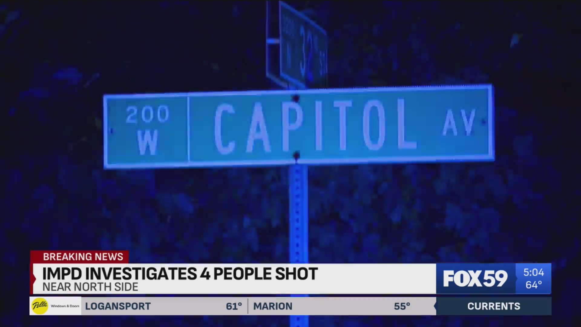 4 shot in 2 separate incidents on near north side – Fox 59