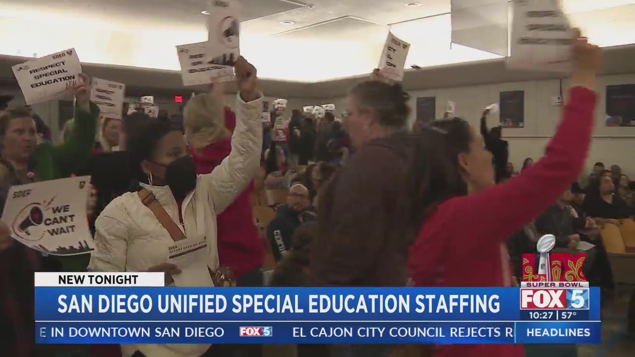 San Diego teachers call for increased special education staffing – FOX ...