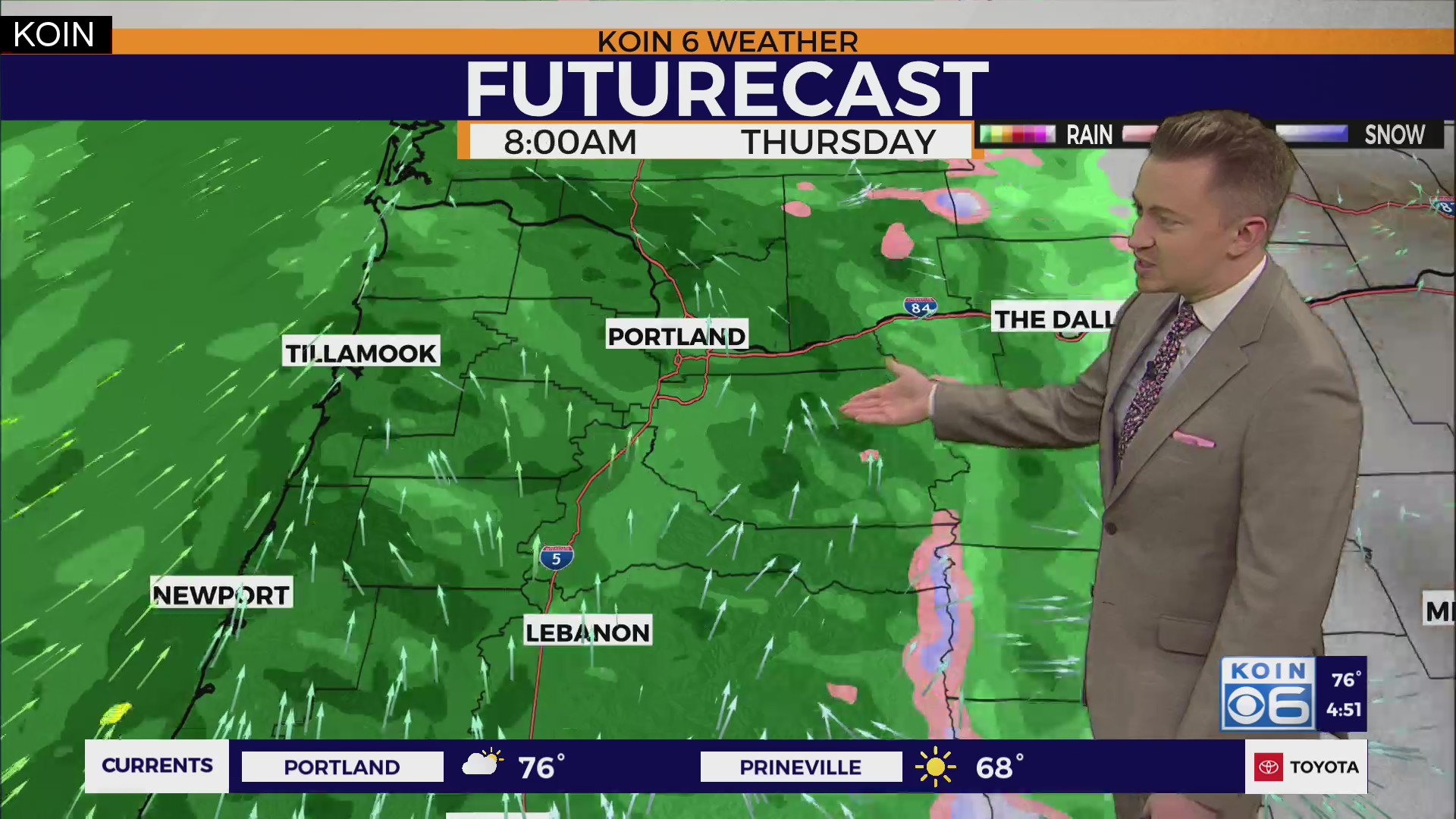 Wet weather returns to Portland this week – KOIN.com
