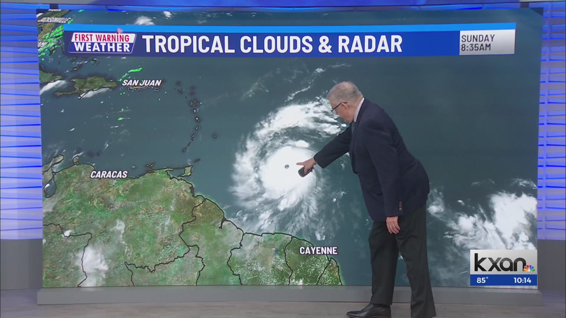 KXAN Sunday First Warning Weather Forecast – KXAN Austin