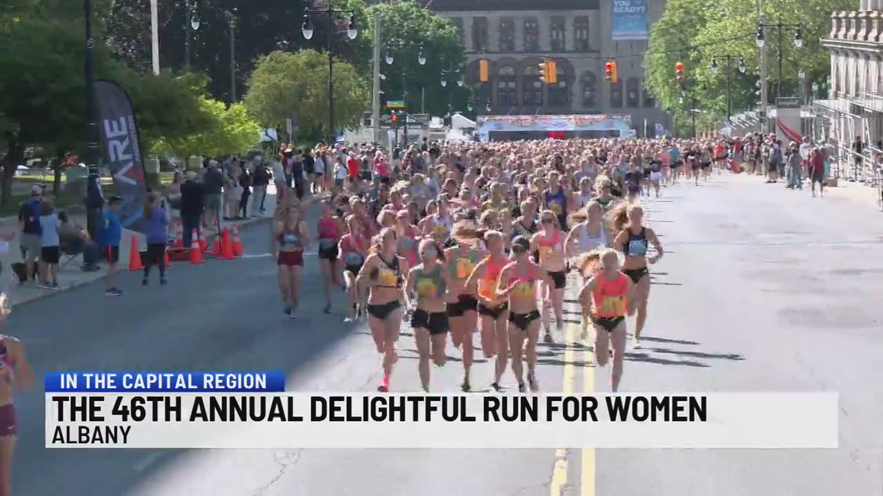 The 46th annual Delightful Run for Women NEWS10 ABC