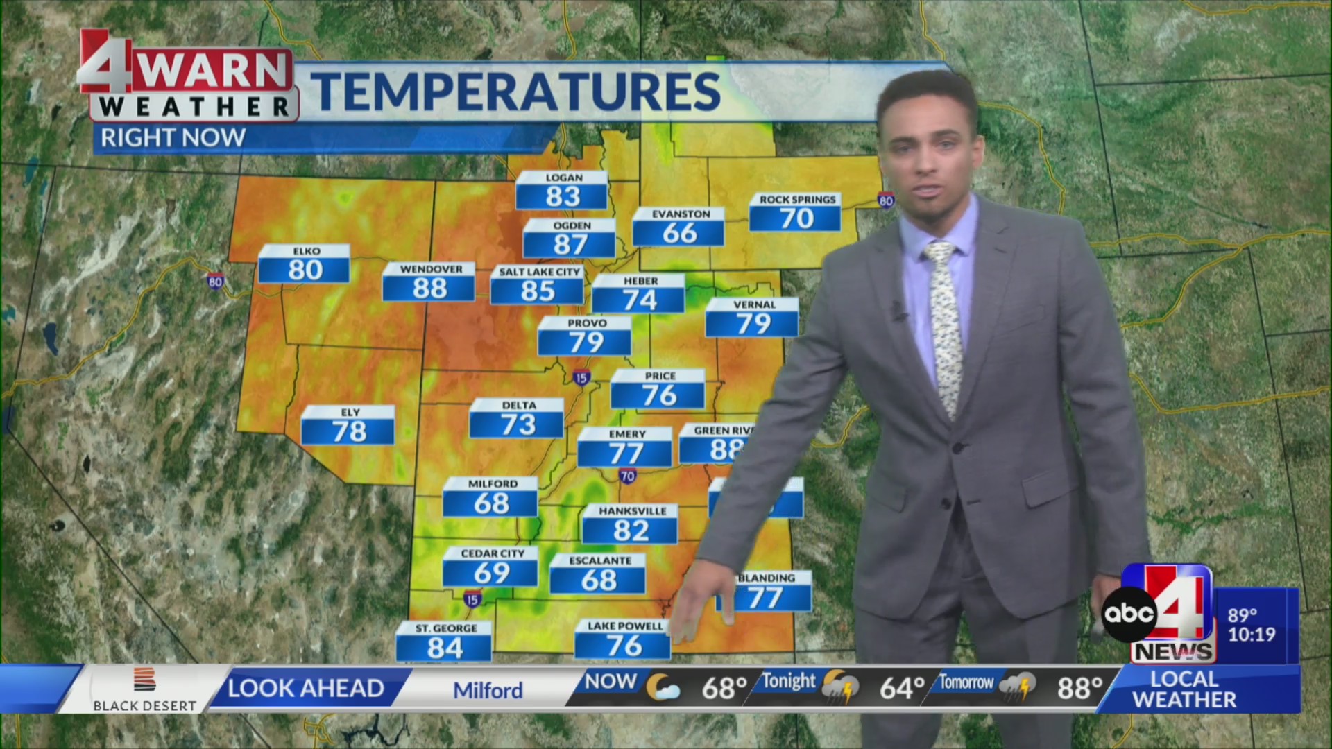 Monsoon moisture brings unsettled weather across the state – ABC4 Utah