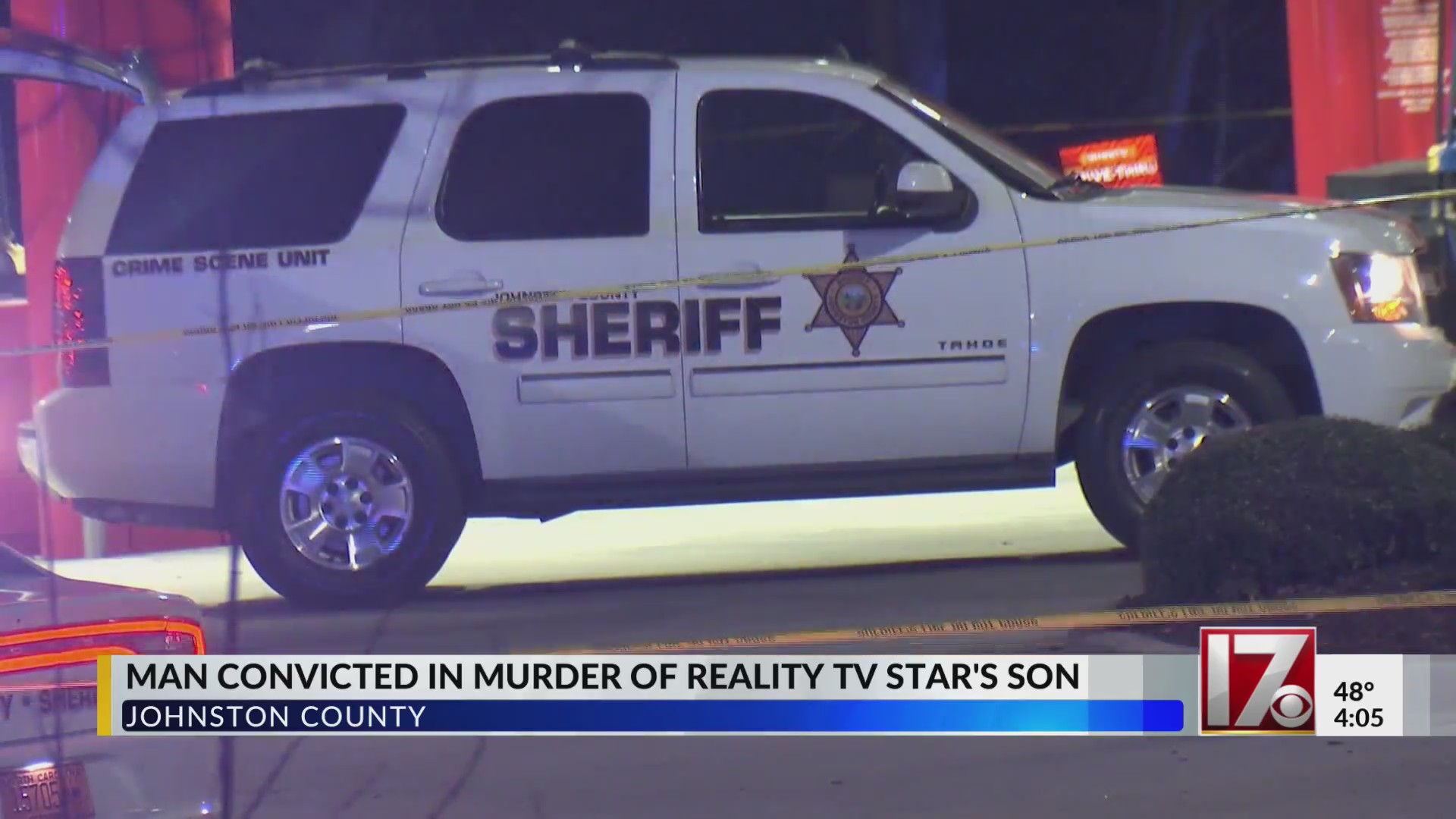 Man convicted in murder of reality TV star’s son in Johnston County ...