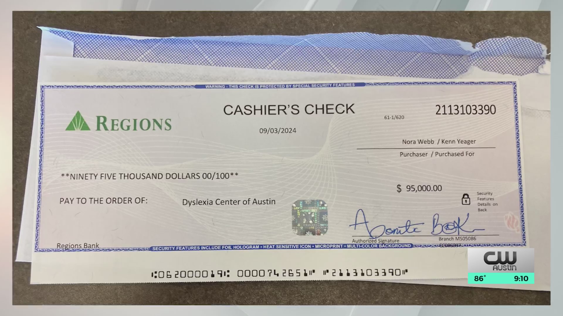 Dyslexia Center of Austin target of fraudulent check scam KXAN Austin